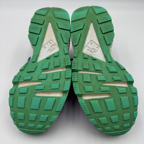 Nike Air Huarache Run Womens Shoes Blue/Gray Size 7 Lightweight & Breathable - Picture 8 of 9